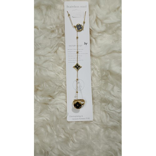 Necklace and Ring Set