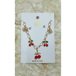 Cherry Charm Necklace