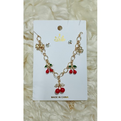 Cherry Charm Necklace